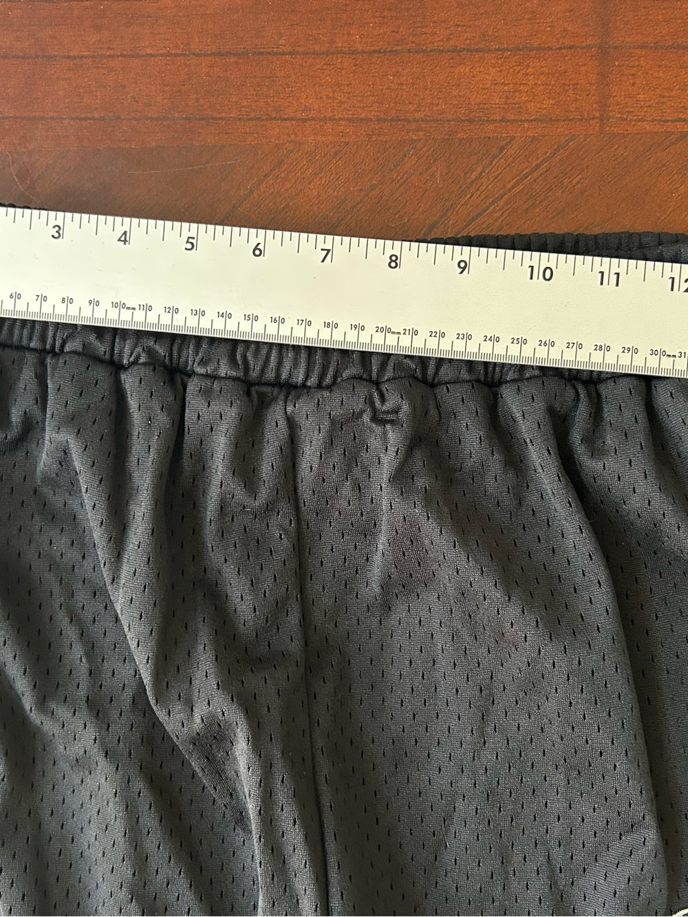 And1 Black Mesh Kids Joggers with Small Logo size L(14-16) vintage - Picture 5 of 7